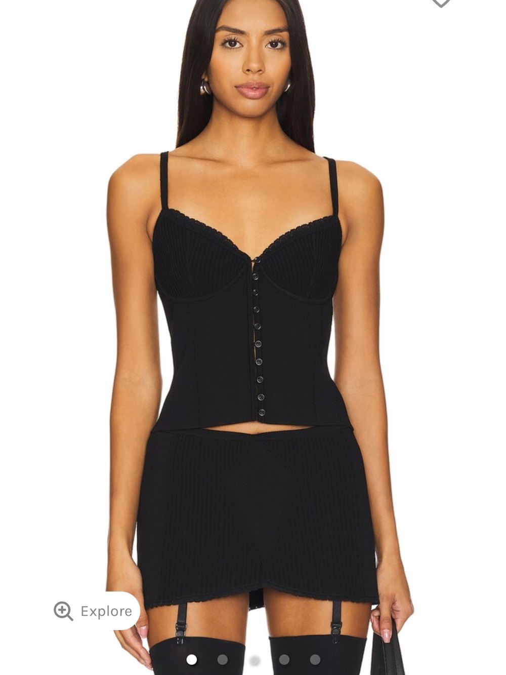 Mirror Palais Boudoir knit top